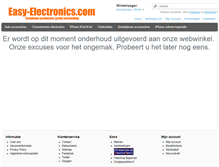 Tablet Screenshot of easy-electronics.com